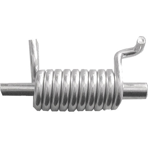 Pletscher Ersatzfeder mit Achse links