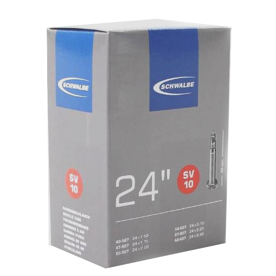 SCHWALBE Schlauch SV10 Prestaventil 24"/40/62-507