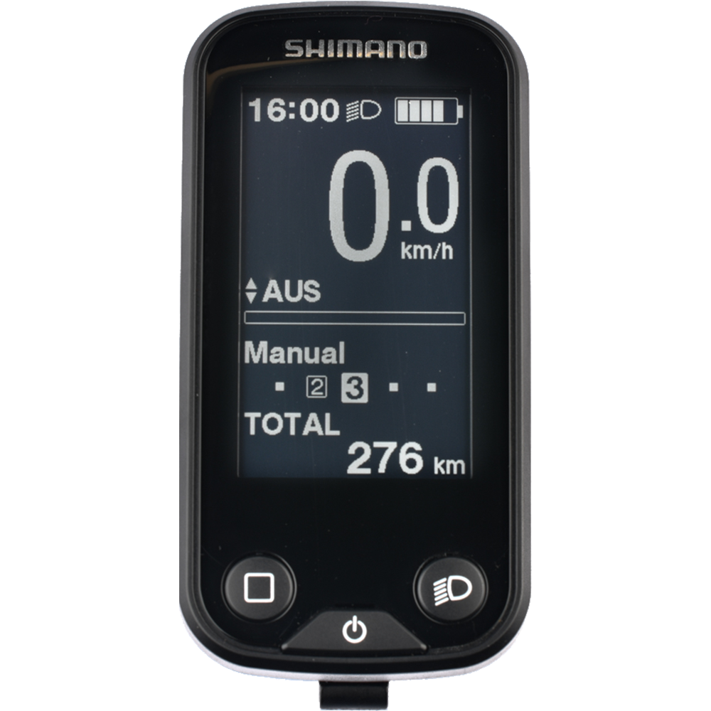 SHIMANO Display SC-E6100 STEPS ohne Halter Box