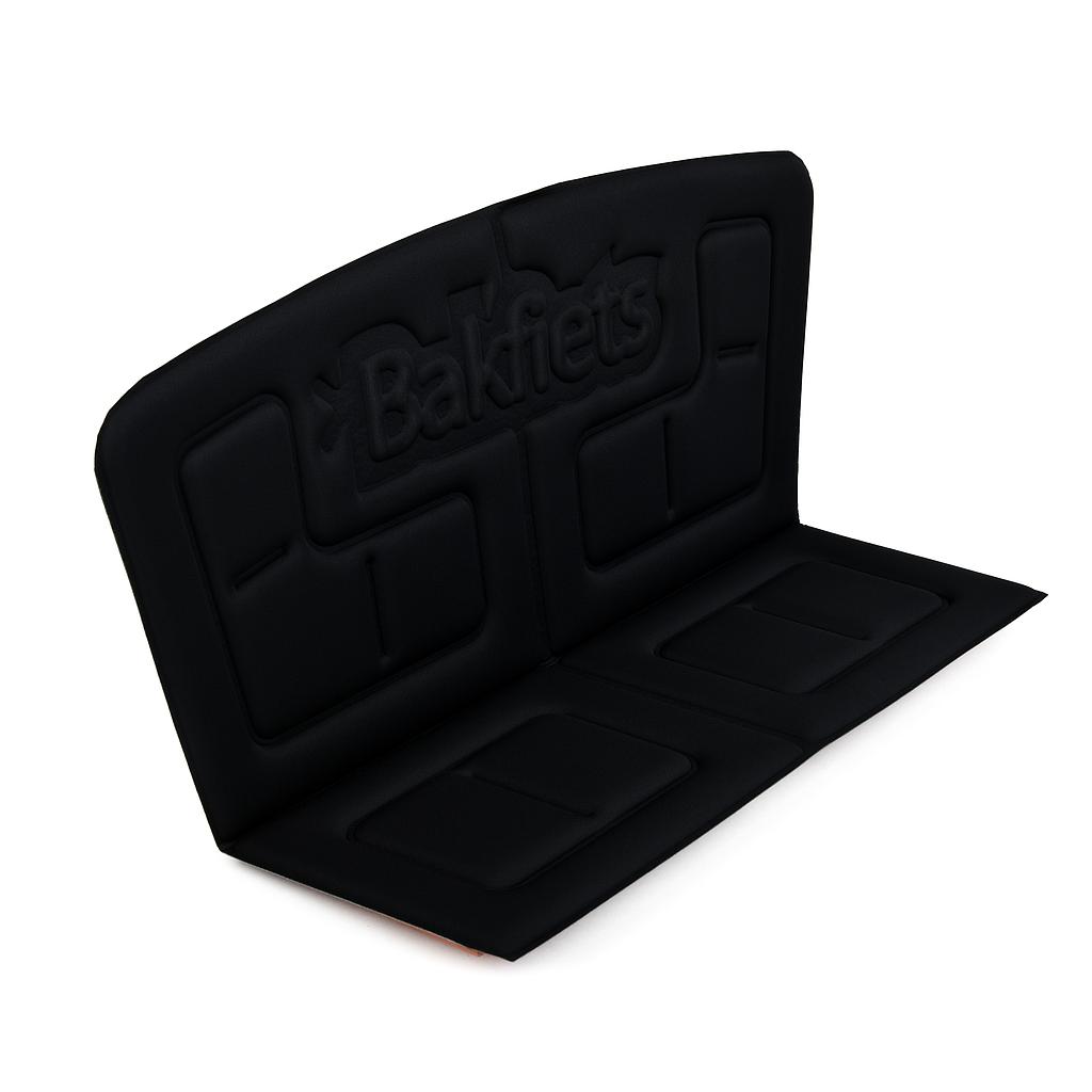 BAKFIETS.NL Doppelsitzkissen mit Rückenpolster Neopren